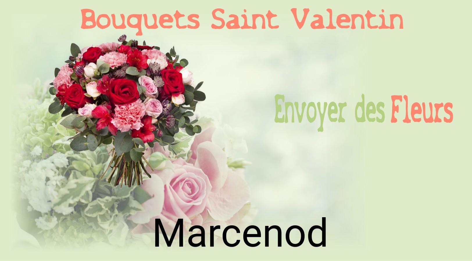 Roses de Saint-Valentin livrées à Marcenod
